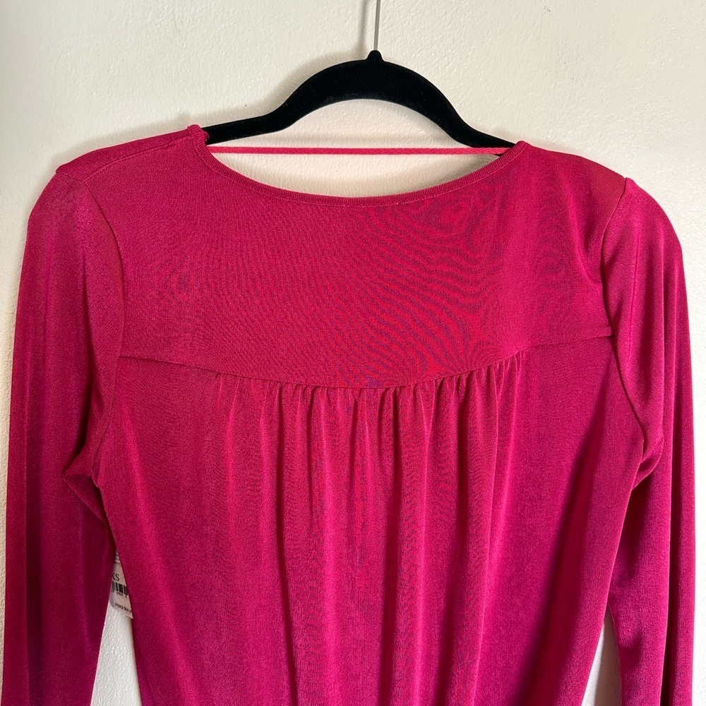 Free People Intimately Keyhole Long Sleeve Bodysuit in Pink - Picture 5 of 10